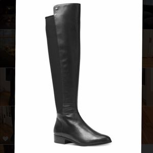 Michael Kors black Nappa leather boots sz 6.5